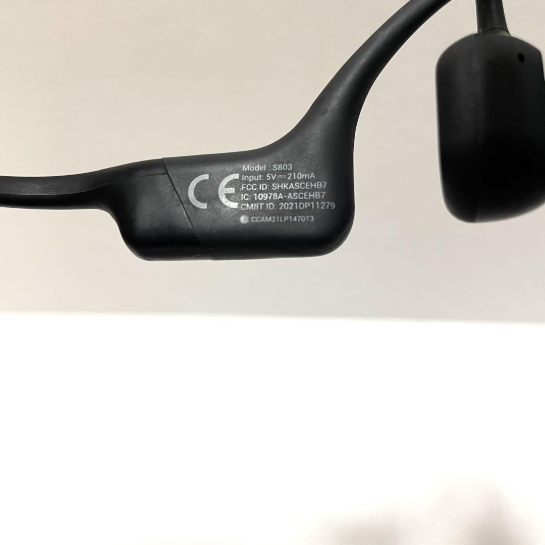 OpenRunスポーツワイヤレス骨伝導イヤホン Shokz s803 本体のみ