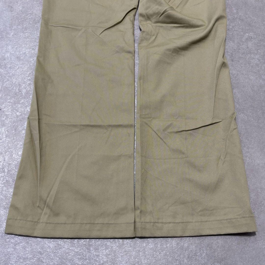 パンツ blutenblatt flare work pants beige
