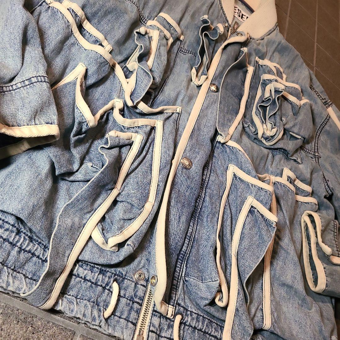 [ごり]DIESEL SS22 SHOWピース DENIM ボンバーJK