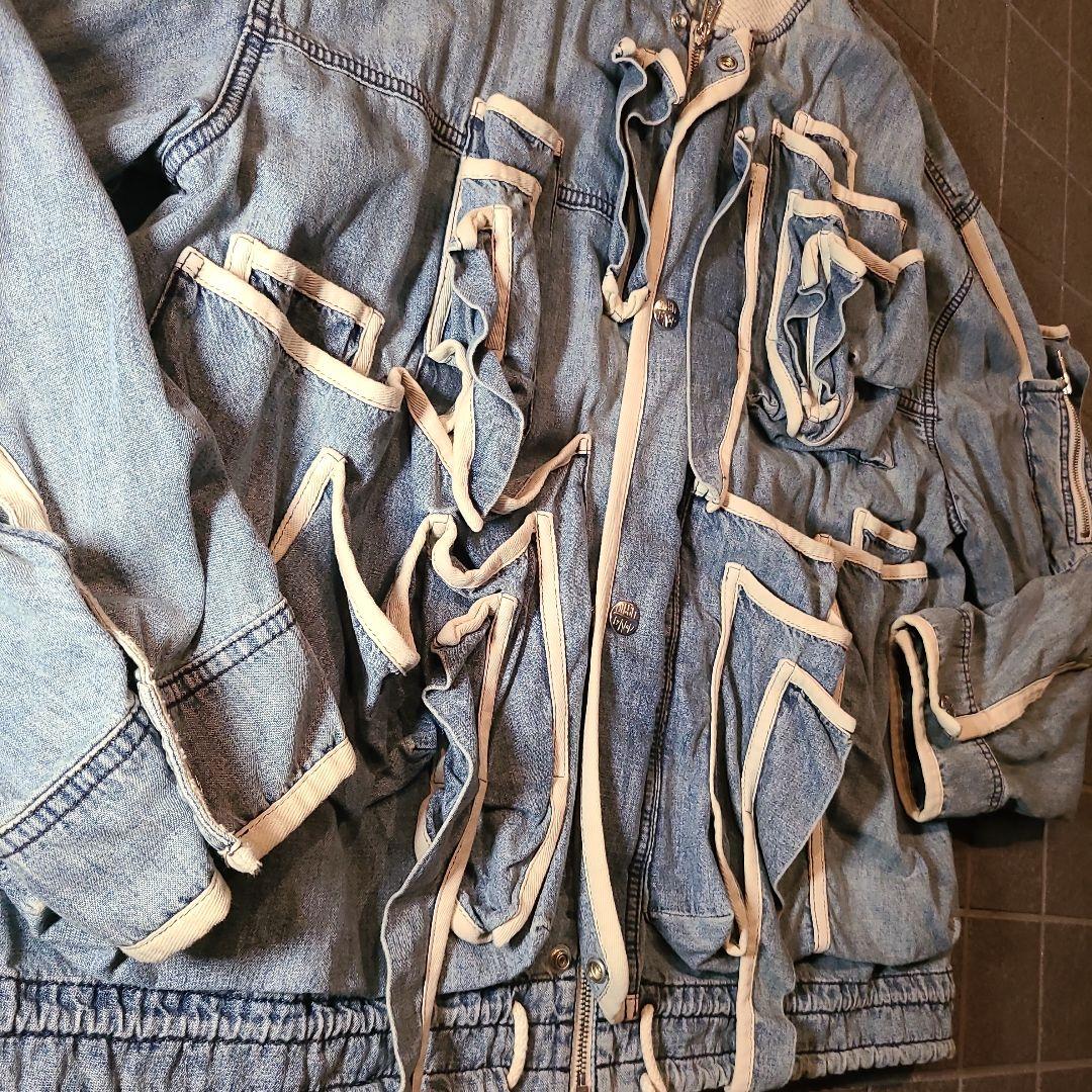 [ごり]DIESEL SS22 SHOWピース DENIM ボンバーJK