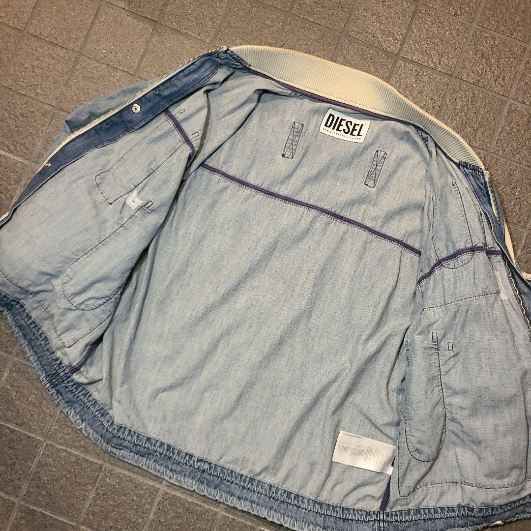 [ごり]DIESEL SS22 SHOWピース DENIM ボンバーJK