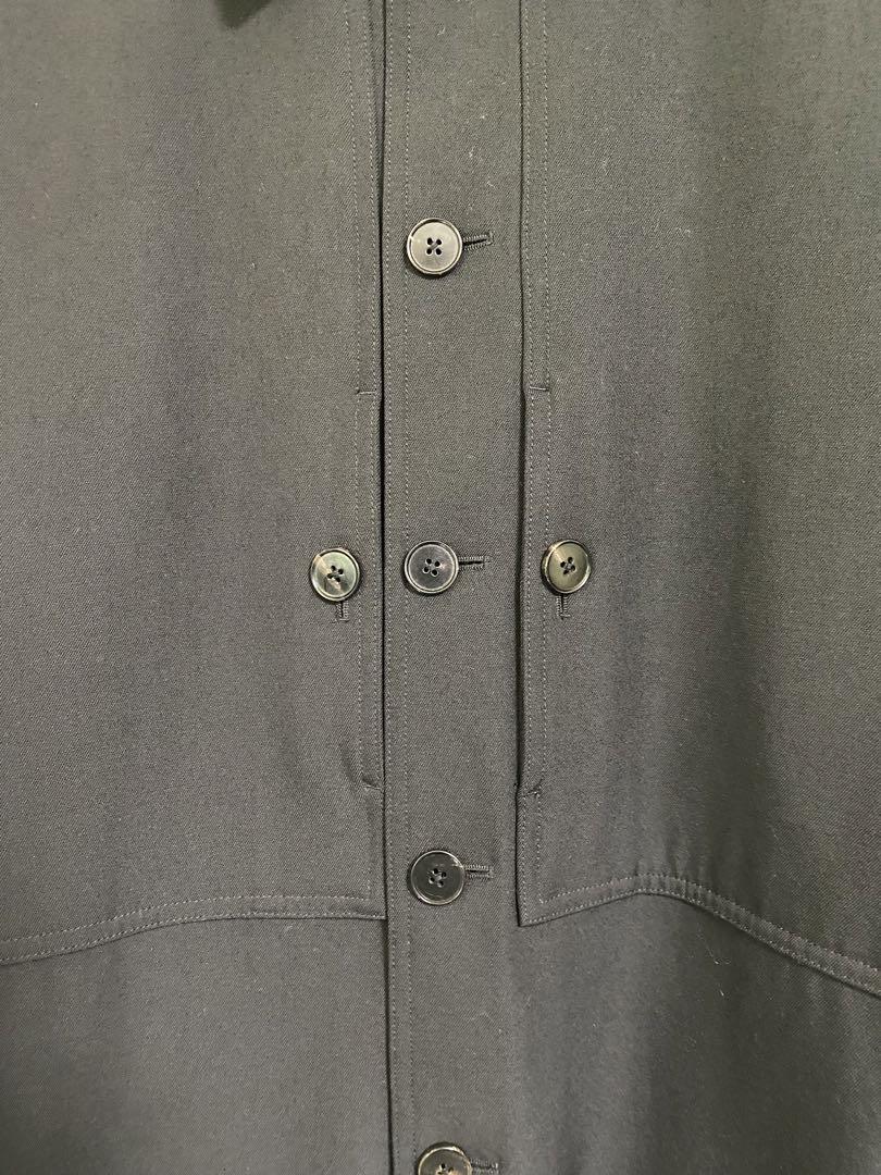 Jil sander 20aw オーバーシャツジャケット ラグランスリーブ胸ポケ Jil sander 20aw オーバーシャツジャケット ラグランスリーブ胸ポケ