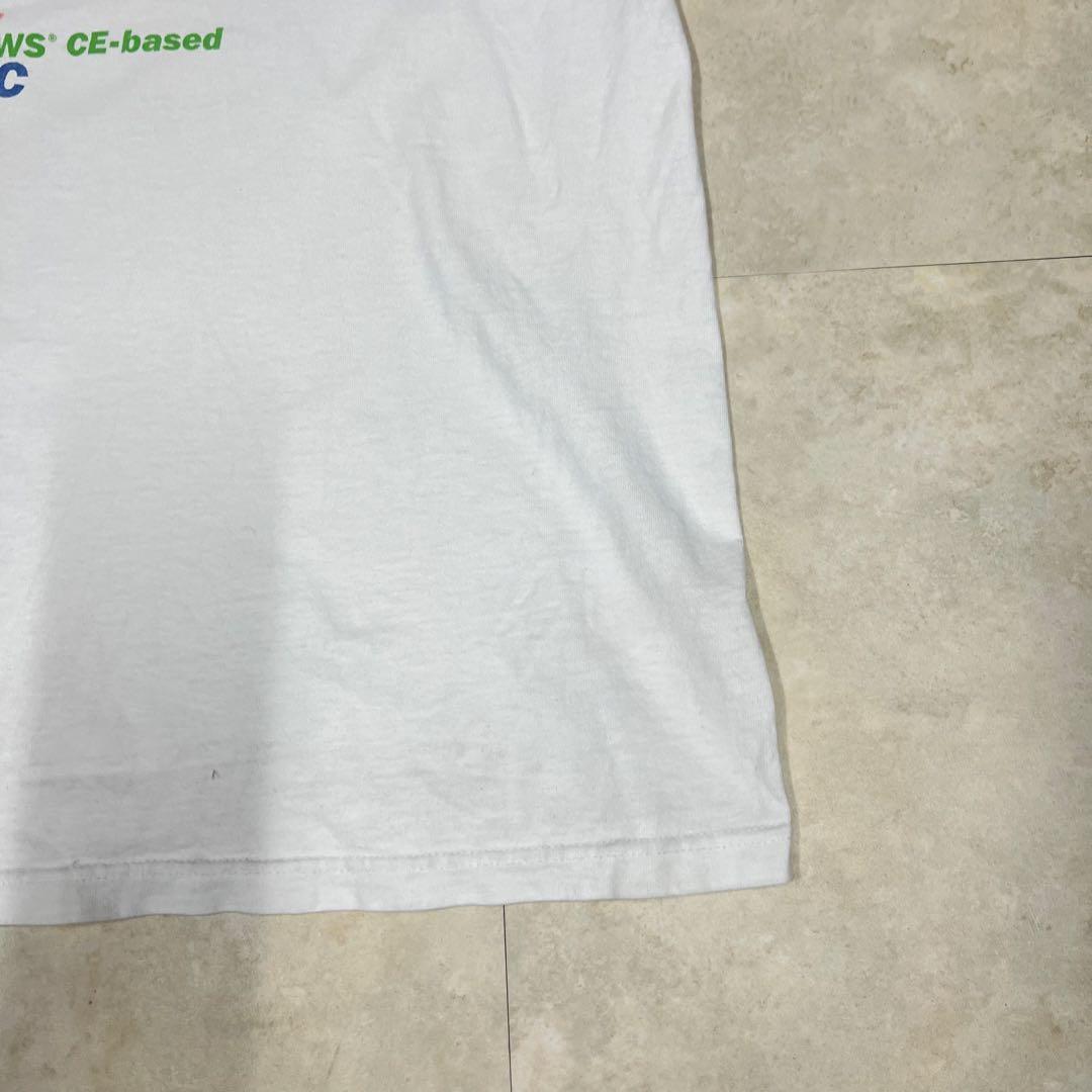 90s Microsoft Windows ヴィンテージ Tee ダブルステッチ