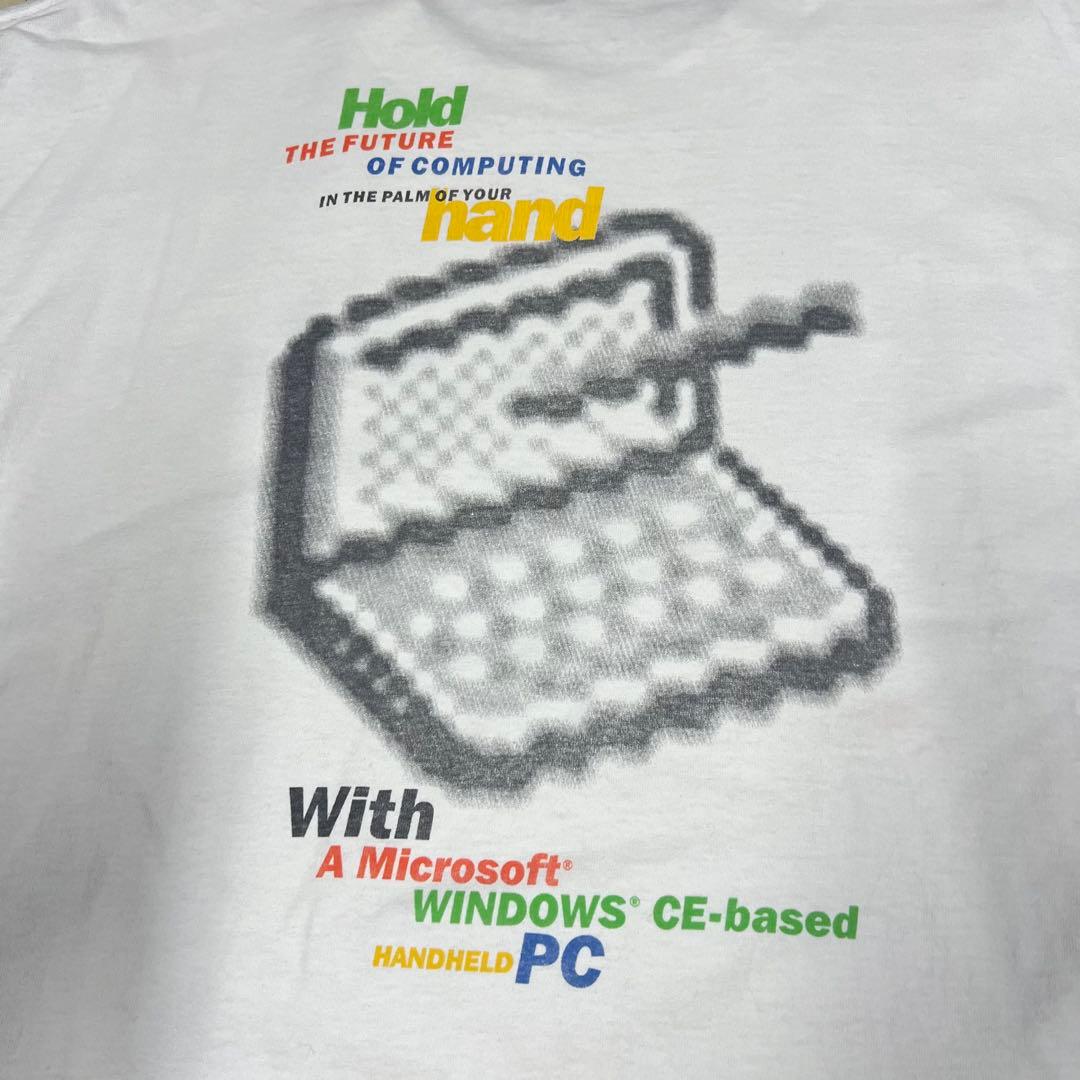 90s Microsoft Windows ヴィンテージ Tee ダブルステッチ