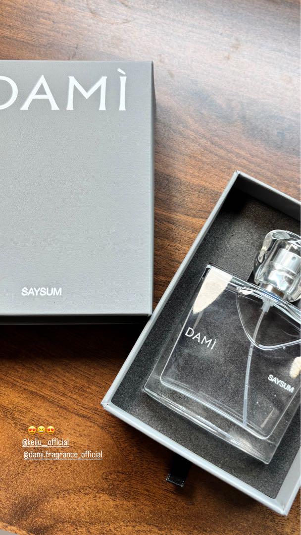 DAMI SAYSUM 香水 50ml 黒ボックス付き SAYSUM DAMI ユニセックス香水 - メルカリ