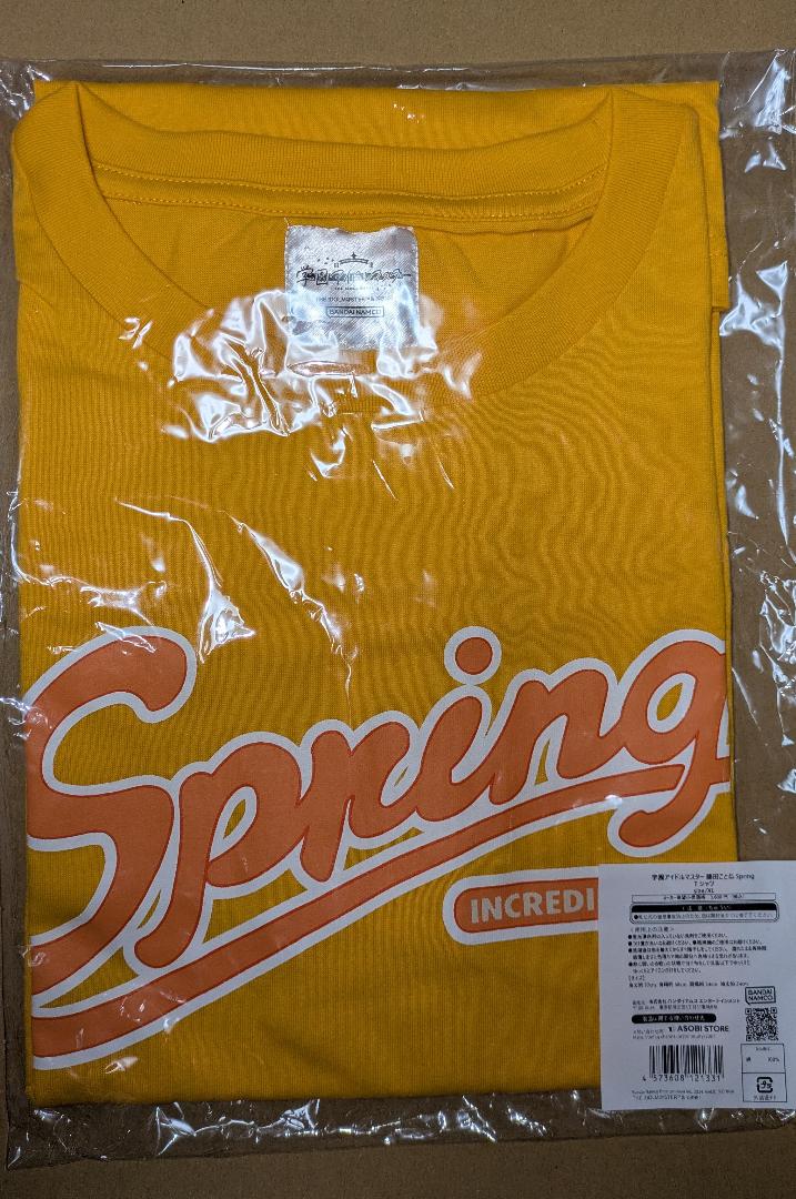 学園アイドルマスター 藤田ことね Spring Tシャツ XL