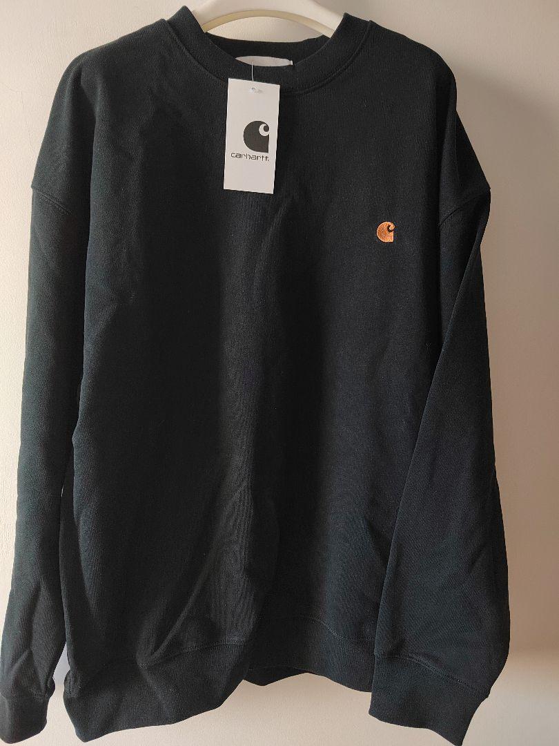 Carhartt カーハート ラウンドネック マンツーマン 黒 L 楽天市場】カーハート Carhartt WIP ハーフジップ スウェット