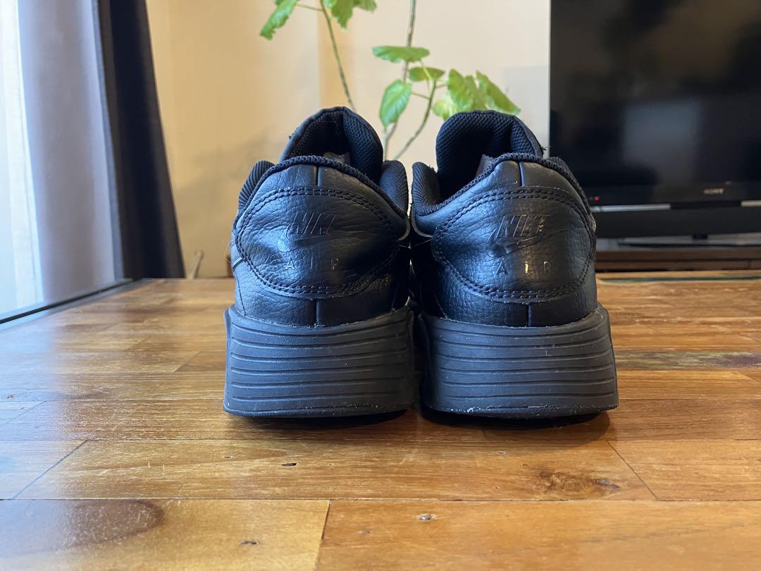NIKE AIR MAX SC LEA LEATHER オールブラック