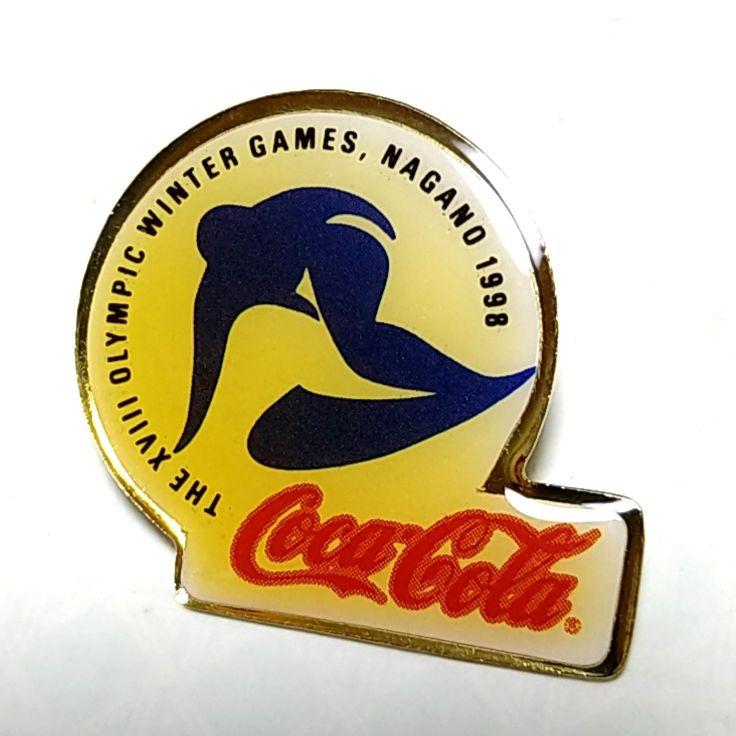 【激レア】コカ・コーラ 長野オリンピック ノベルティピンバッジ 3個セット 激レア】コカ・コーラ 長野オリンピック ノベルティピンバッジ 3
