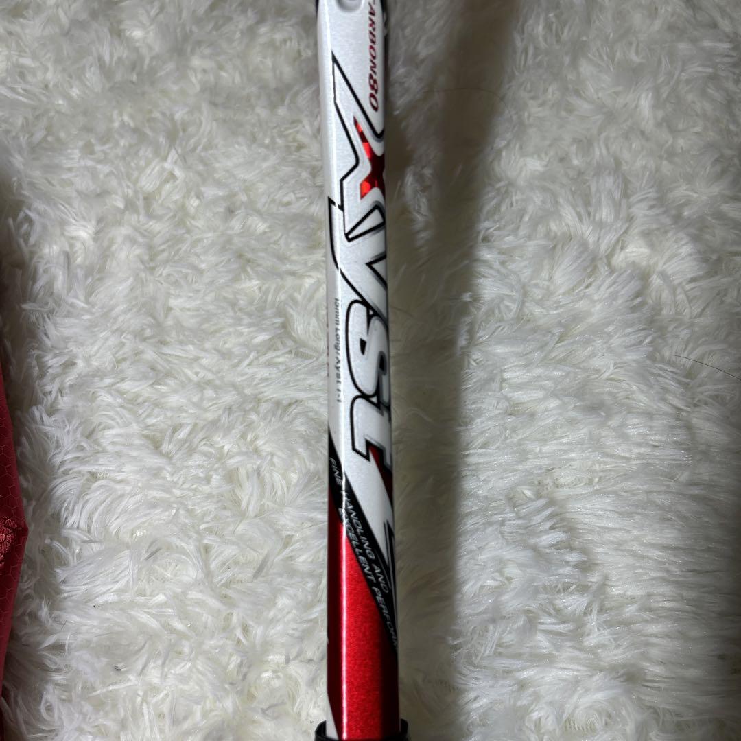 【極美品】MIZUNO XYST T1 テニスラケット　軟式　レッド　ケース付き