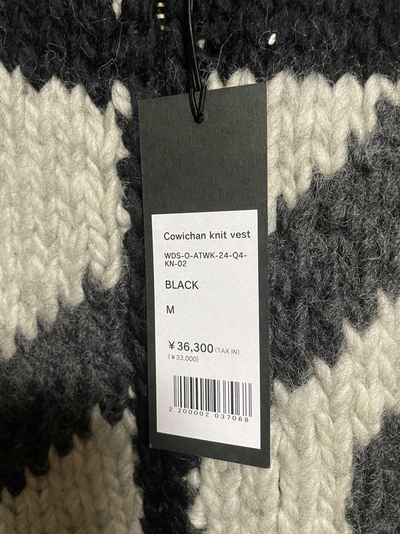 WIND AND SEA Cowichan Knit Vest Mサイズ