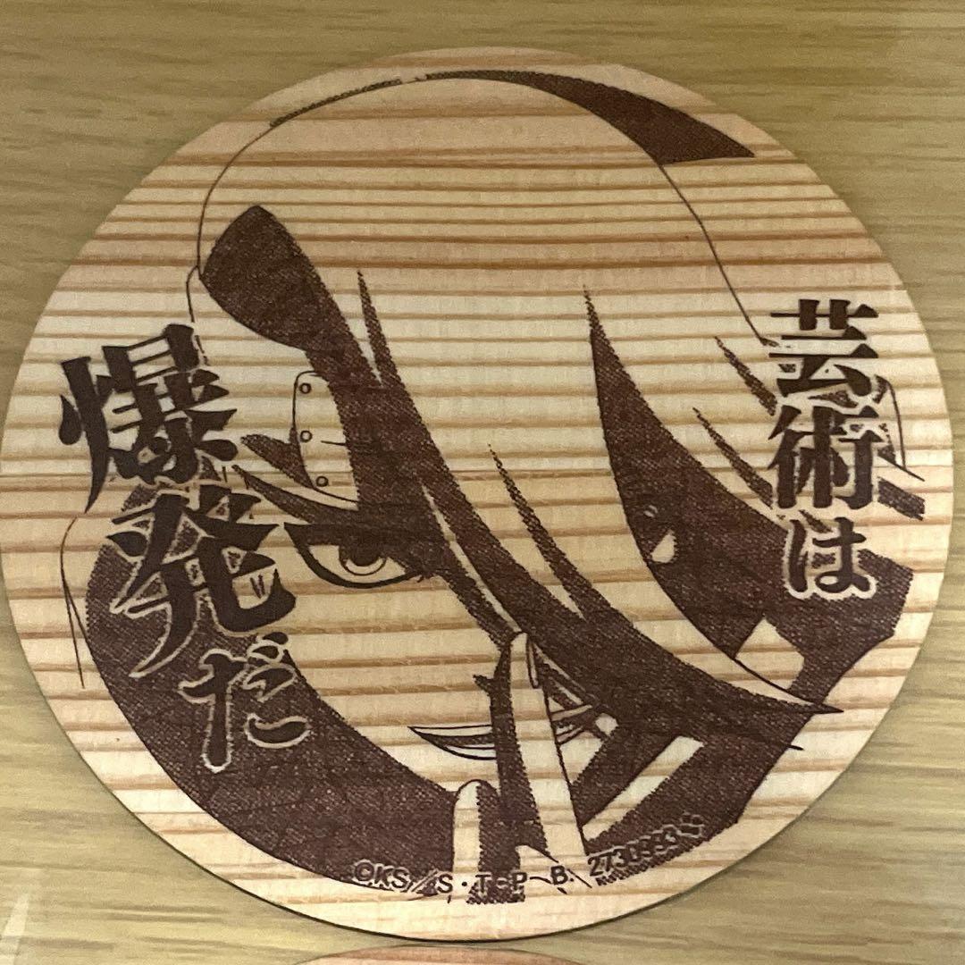 NARUTO ナルト 木製コースターセットだってばよ！ - メルカリ