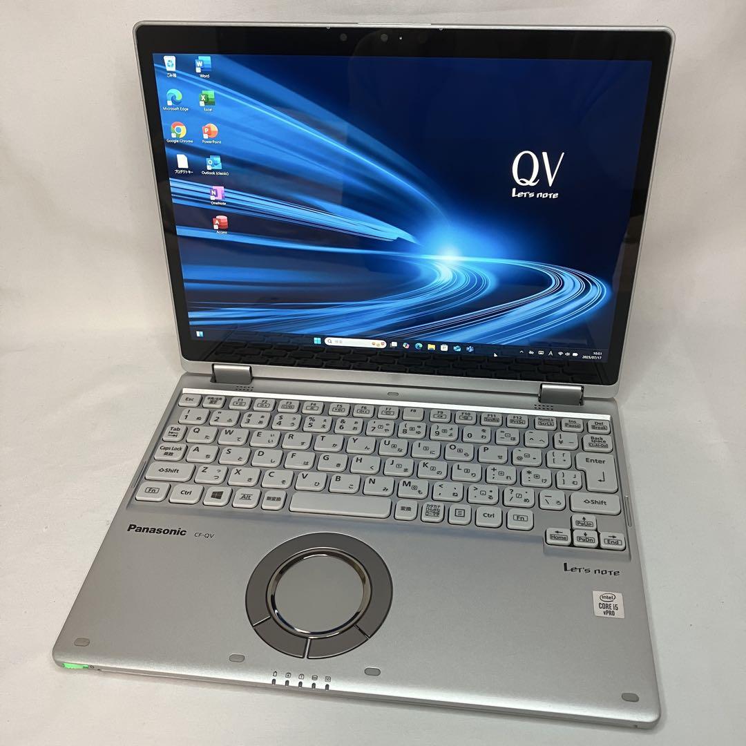 準美品 LET'S NOTE QV9 i5 8GB 256GB タッチスクリーン 楽天市場】Panasonic CF-QV9 [Core i5 10310U メモリ8GB