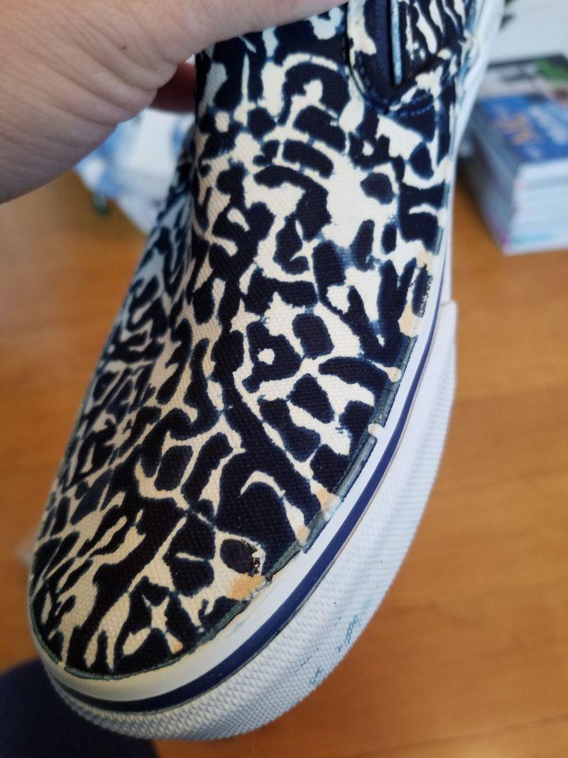 VANS スリッポン 限定 黒羽藍染 - メルカリ VANS スリッポン 限定 黒羽藍染 - メルカリ