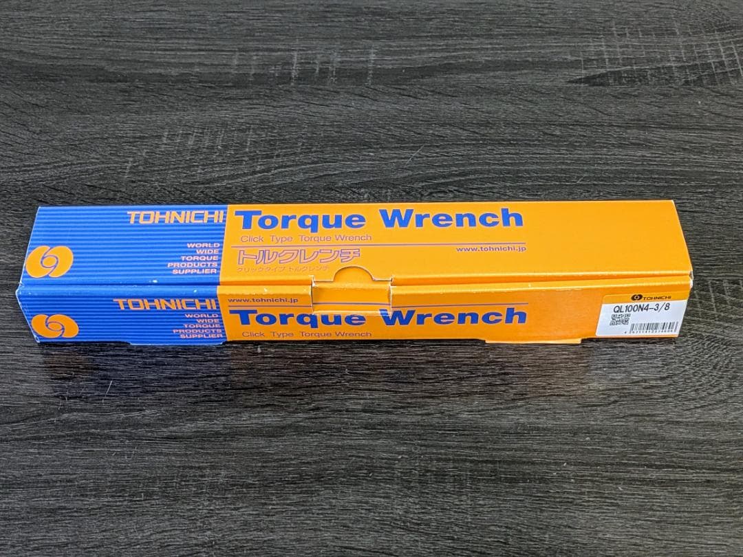 未使用 東日製作所 トルクレンチ QL100N4-3/8 クリックタイプ