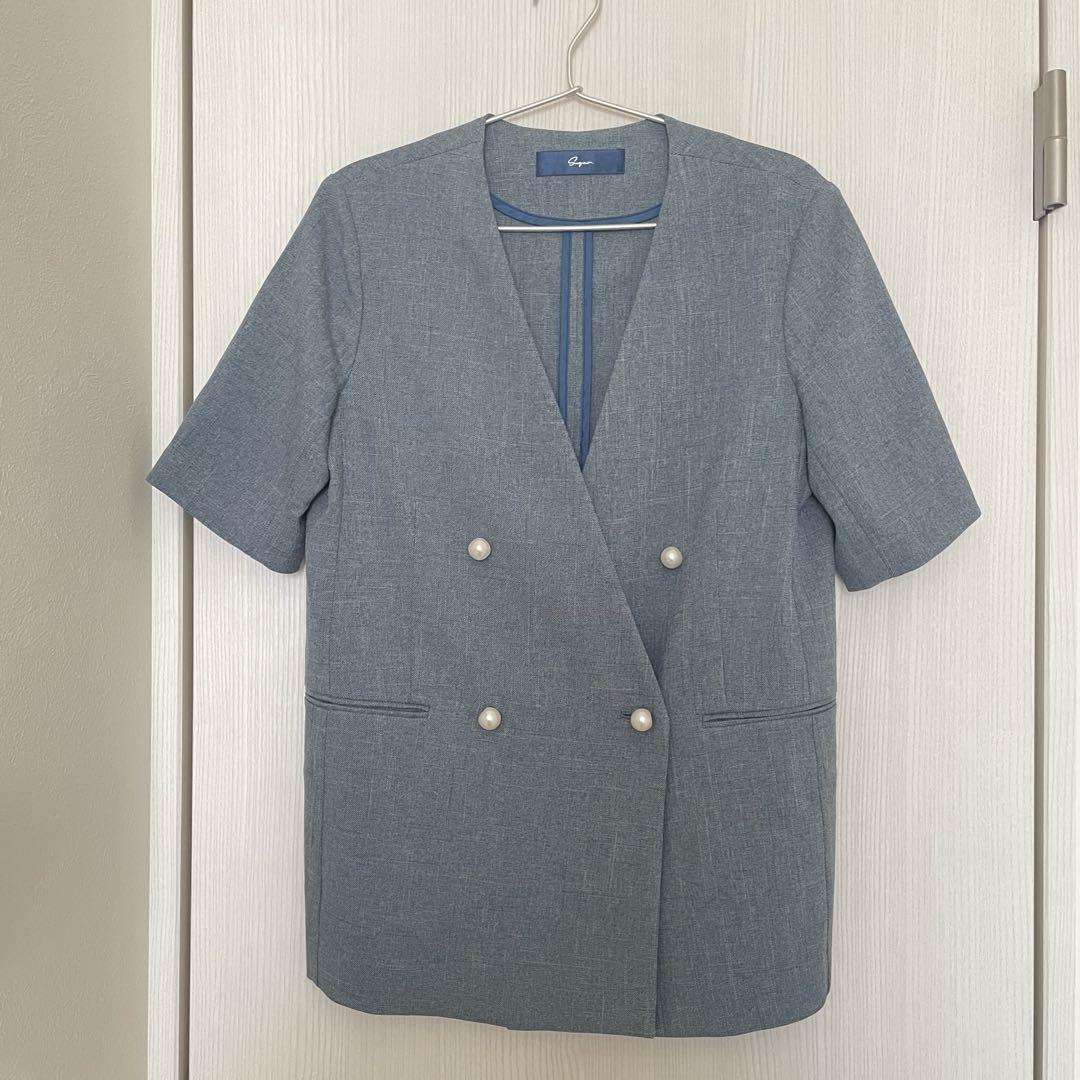 sugar Pearl button Jacket 半袖ジャケット