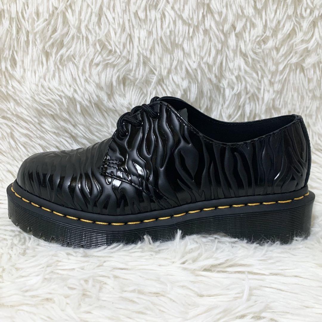 【新品】ドクターマーチン 1461 厚底 BEX ゼブラ柄 UK5 24cm