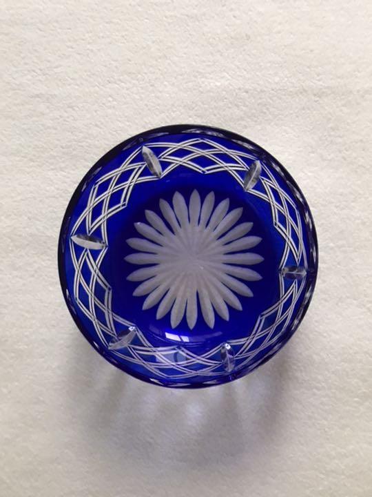 【美品】切り子　切子　小鉢　4枚　12cm 江戸切子 器・皿鉢 - 清水硝子公式オンラインショップ