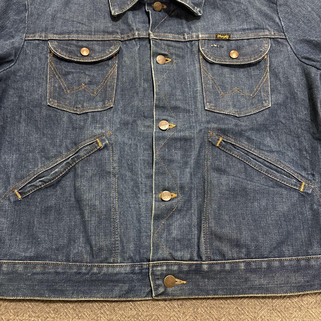 70's wrangler 124MJ SIZE44 USA製