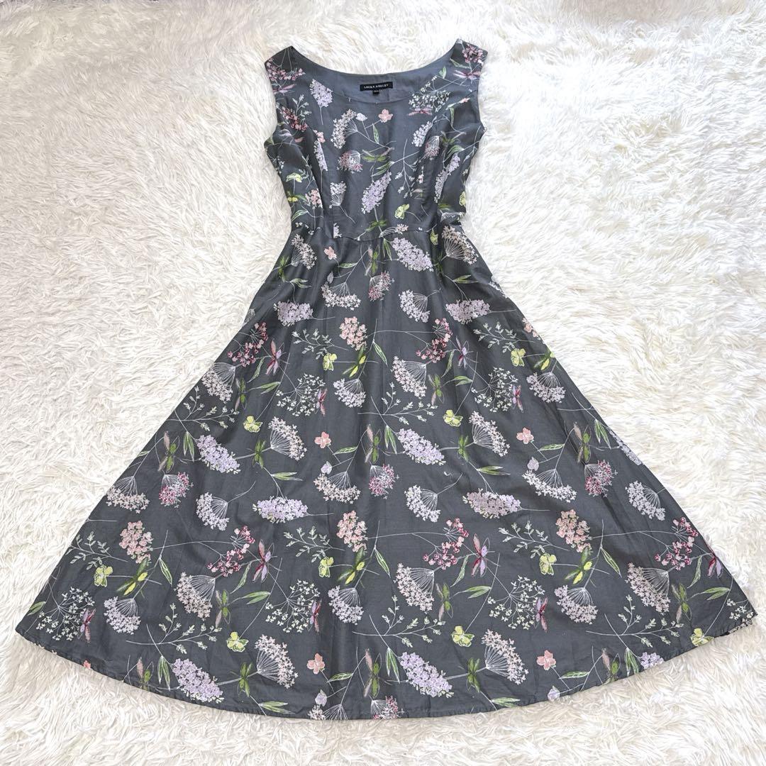 美品✨️大きいサイズ】ローラアシュレイ ロング ワンピース 花