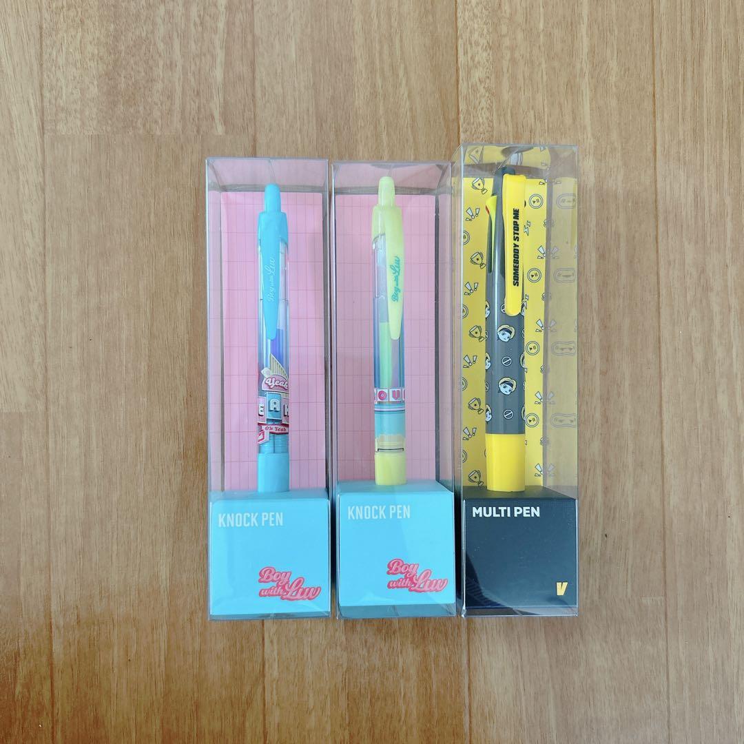 BTS ポップアップストア SPECE OF BTS  ペンセット