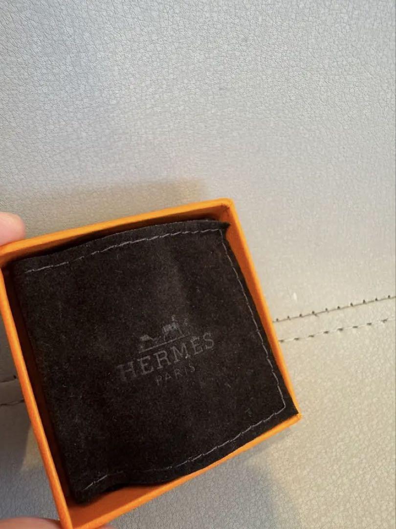 ほぼ未使用】HERMES エルメスポップHピアス マロングラッセ ほぼ未使用】HERMES エルメスポップHピアス マロングラッセ