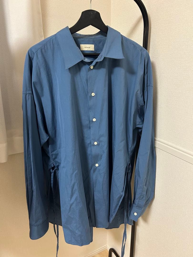 toironier 長袖シャツ サイドドローコード付き