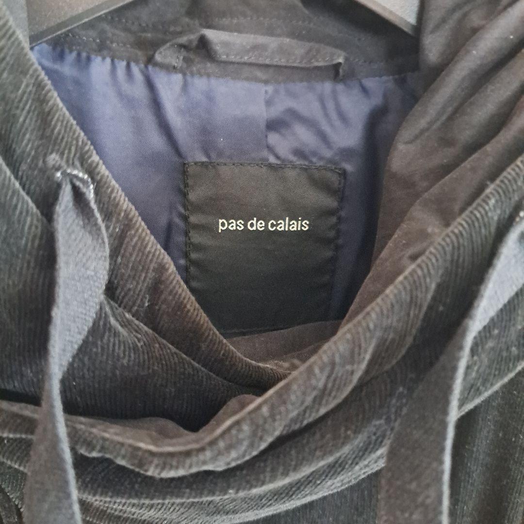pas de calais 黒 ダウンジャケット