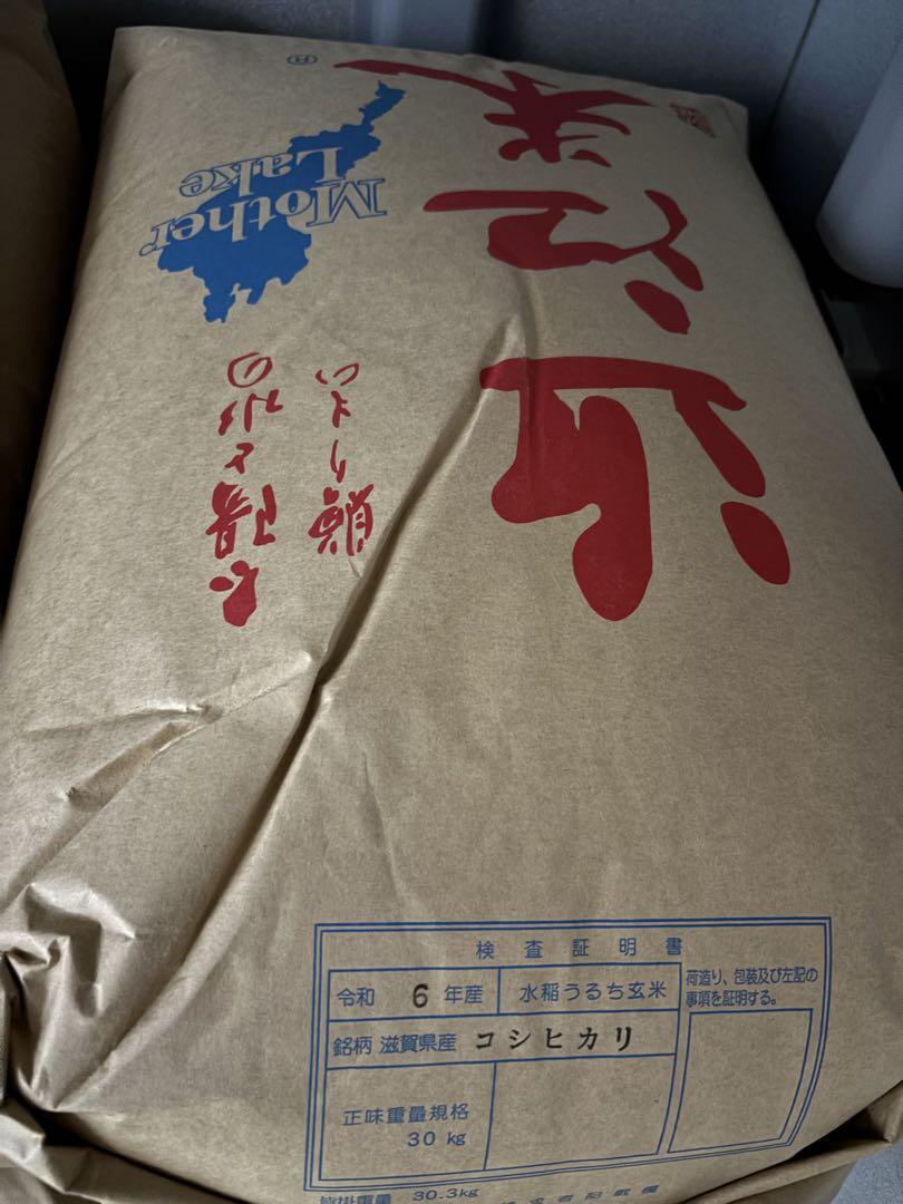 v*i様 滋賀県産令和六年度　コシヒカリ 30kg