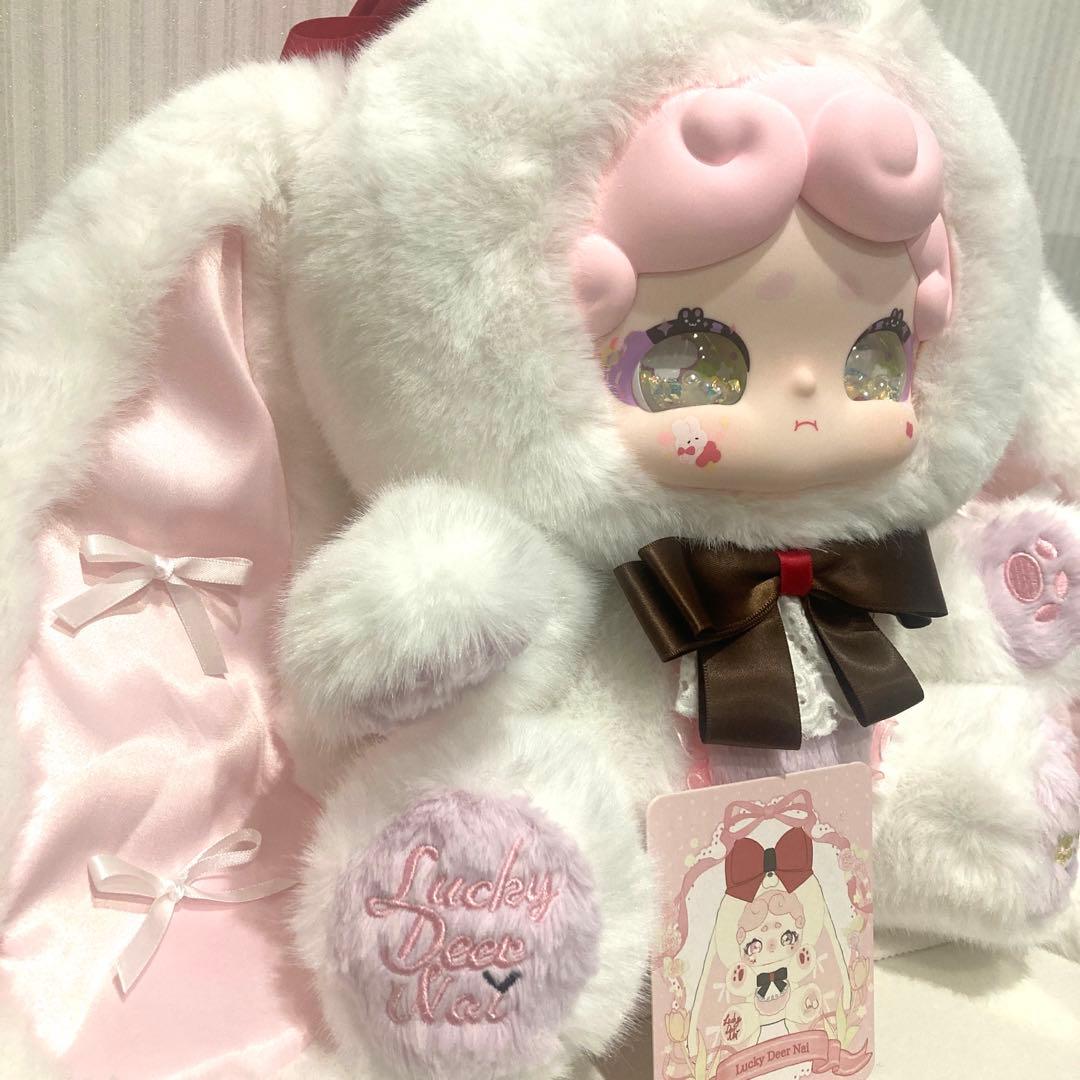 Lucky Deer Nai ディアナイ(おやすみうさぎ)｜600% 赤リボン - メルカリ