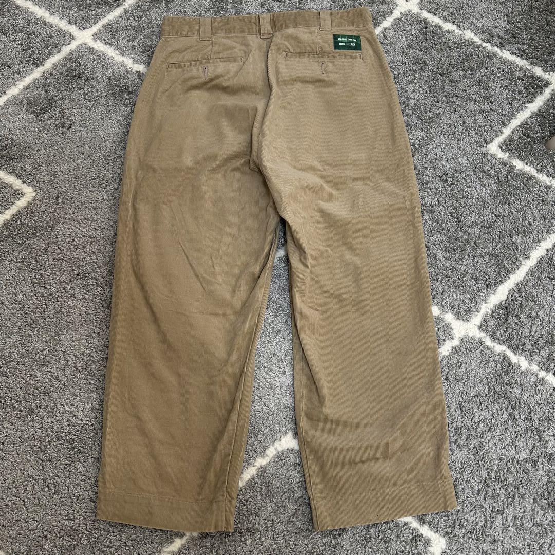 パンツ GOD SELECTION XXX x WDS CORDUROY TROUSER