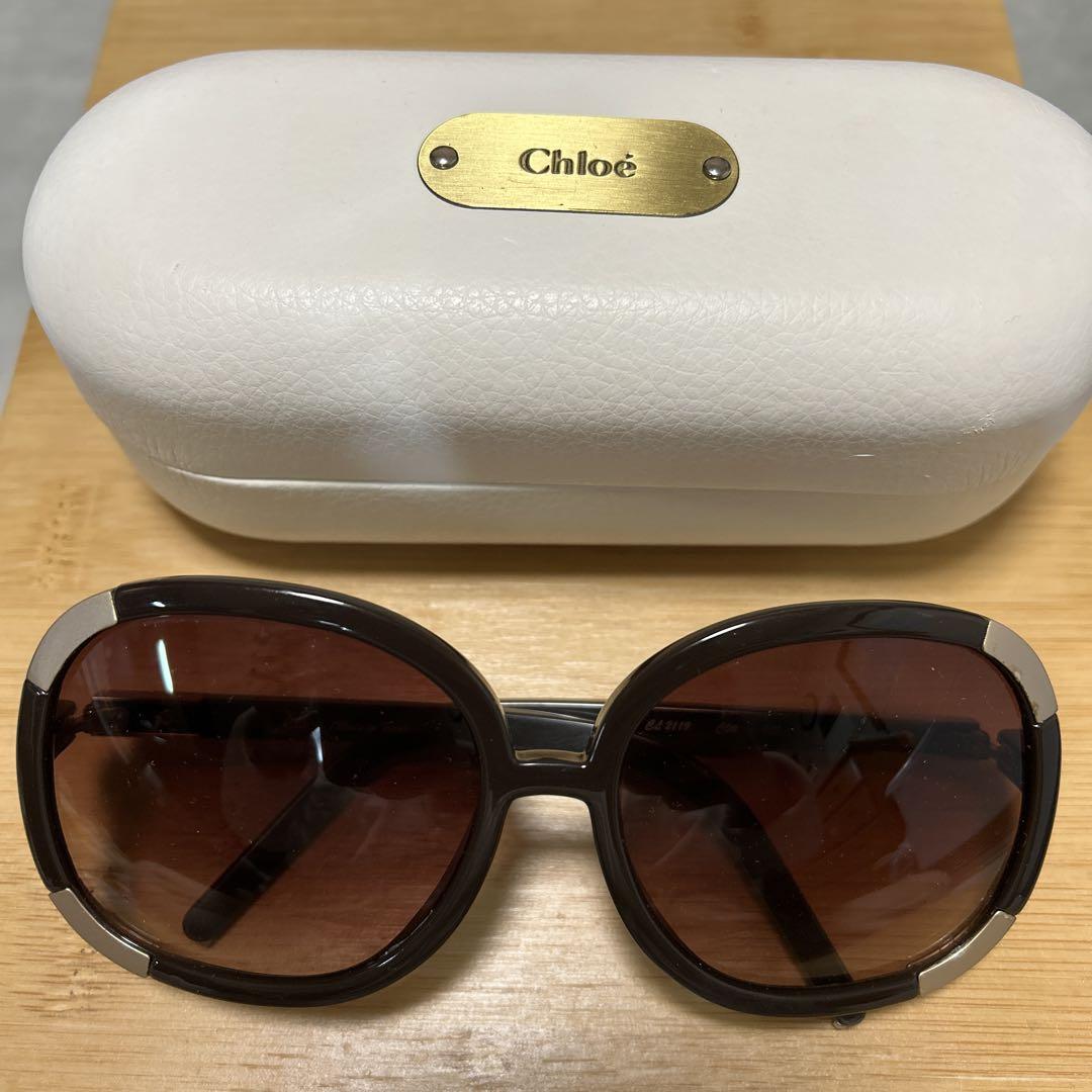 Chloé クロエ サングラス ブラウン - メルカリ