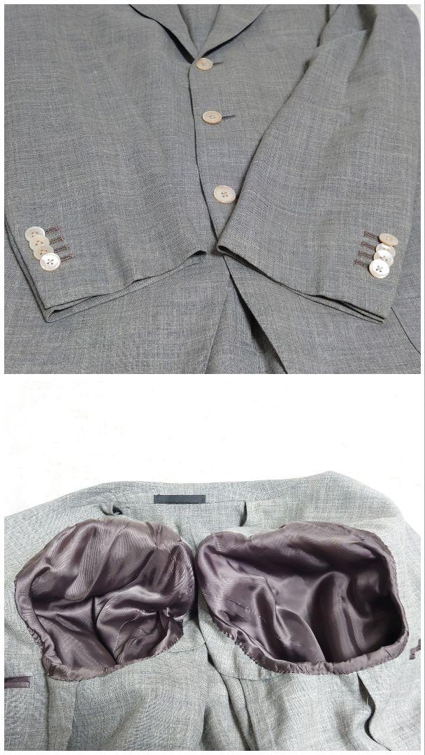 人気商品・限定商品ばかりの「超得 半額福袋」が販売開始 Raffaele Caruso ゼニア ジャケット リネン モヘヤ グレー 50 ジャケット・アウター