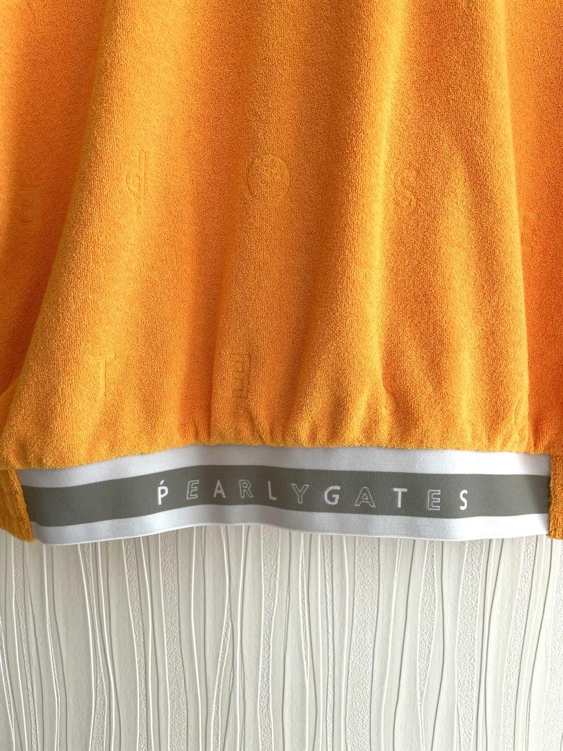 Pearly Gates オレンジ ポロシャツ サイズ1 新作新品、半額送料無料