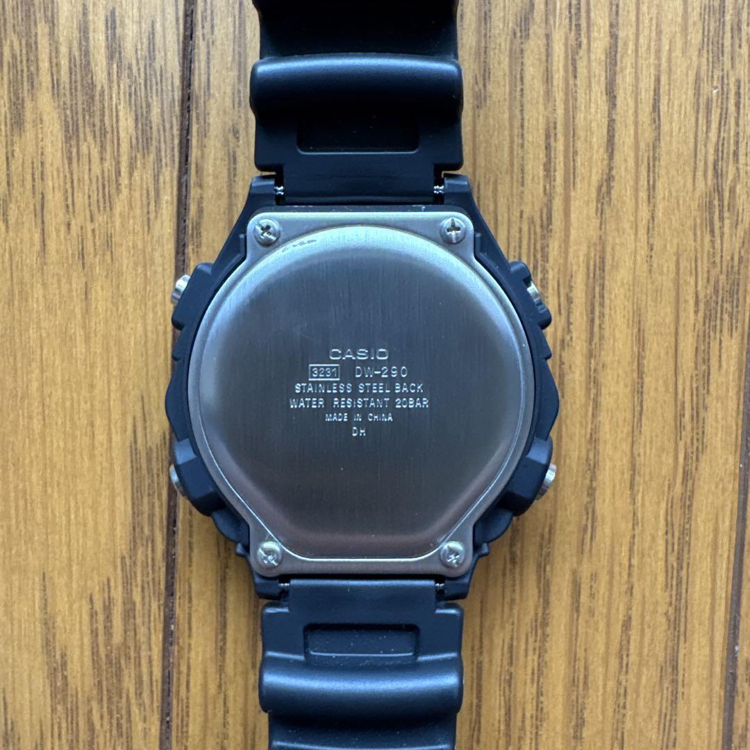 極美品】CASIO DW-290 トム・クルーズ着用モデル M:I - メルカリ