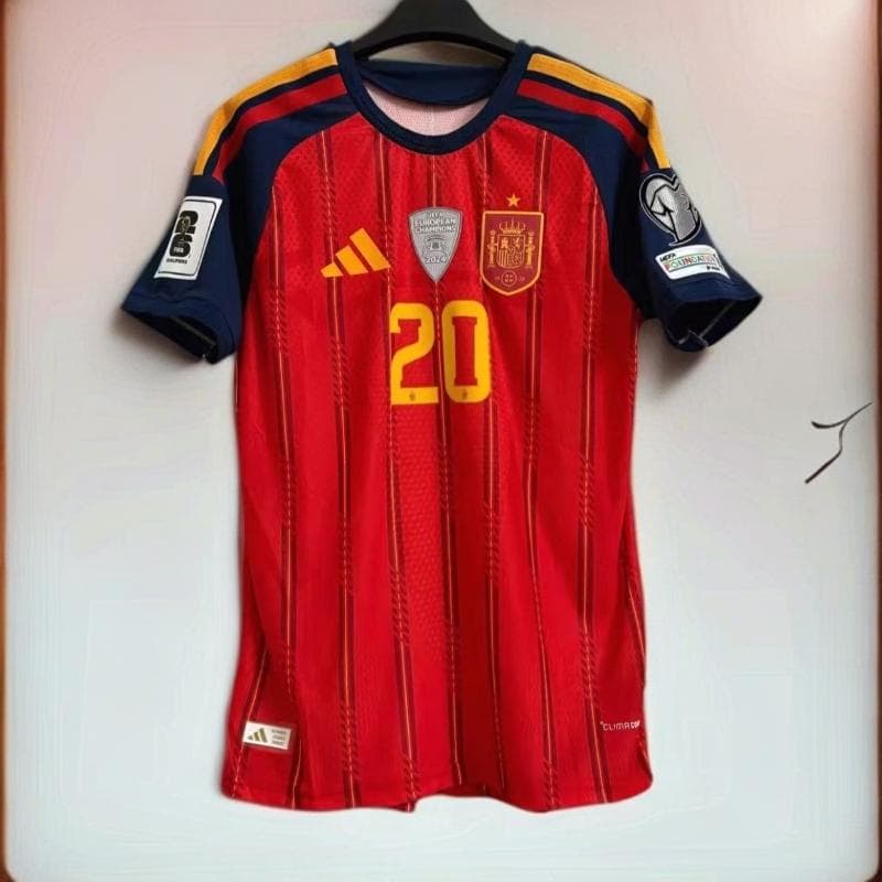 2026W杯 スペイン代表 ペドリ 20番 半袖 シャツ 2026W杯 スペイン代表 ペドリ 20番 半袖 シャツ