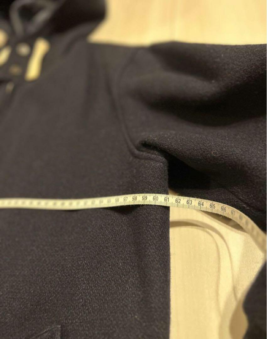 size M 日本製　チャンピオン　ウールブルゾン　フードコート
