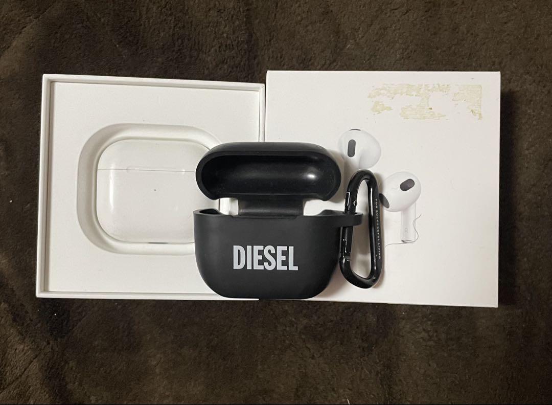 airpods 第3世代　ケースのみ　dieselケース付き