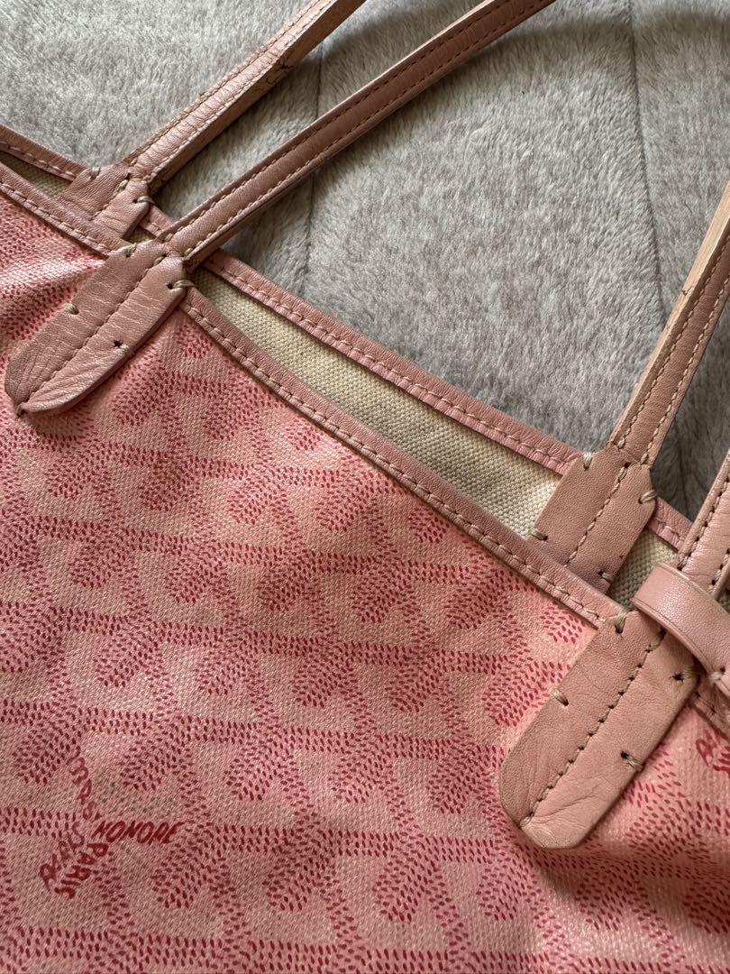 GOYARD ゴヤール サンルイ PM 限定色サクラ ピンク トート used