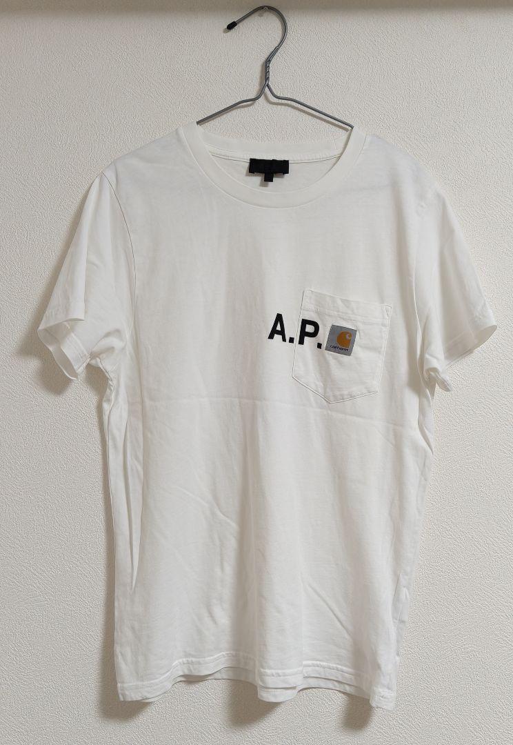 A.P.C. × Carhartt Tシャツ ポケット付き