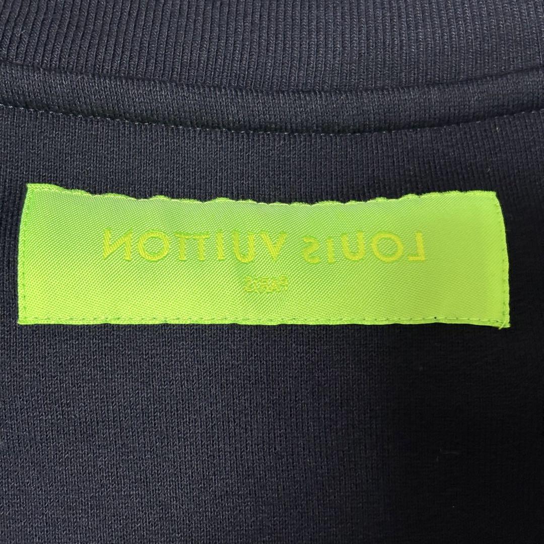 LOUIS VUITTON 23ss　スウェット　タフタージュ　ネイビー　Ｌ