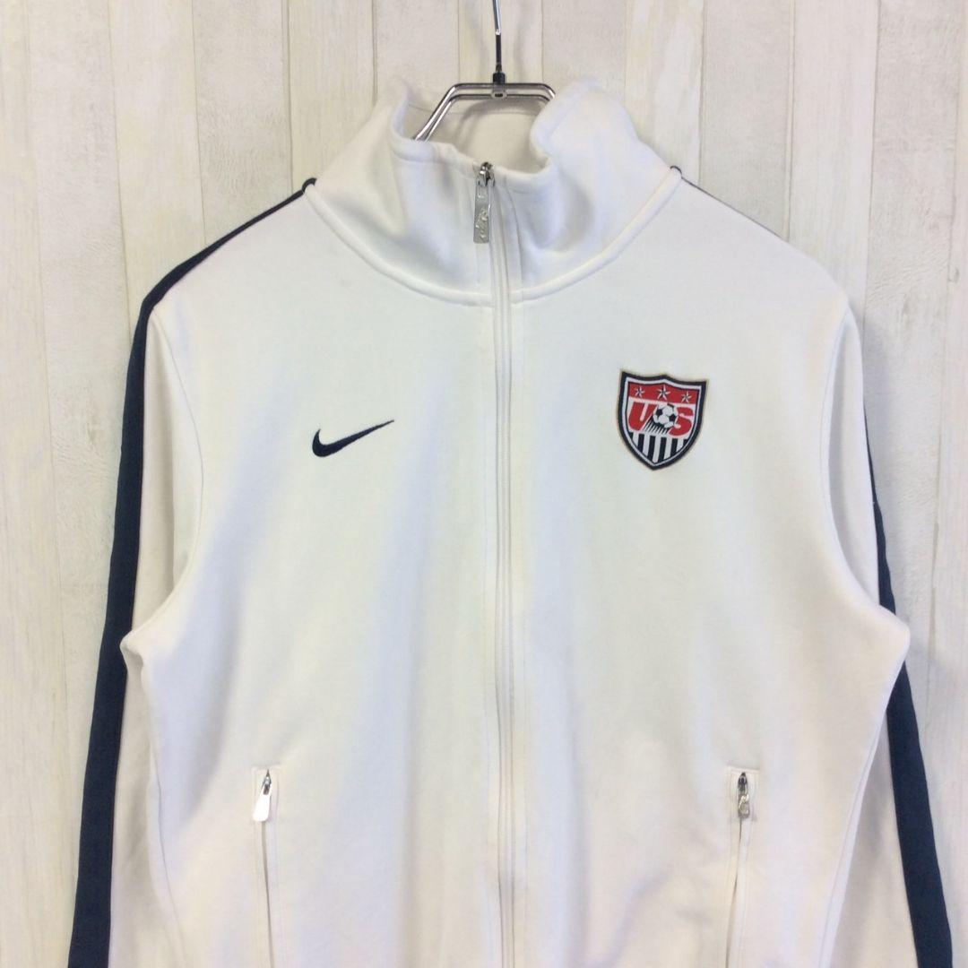 までの⊱ Nike トラックジャケット USA アメリカ Xt6QD-m16810107891 スウッシュ刺繍ロゴ ジャージ くださいま