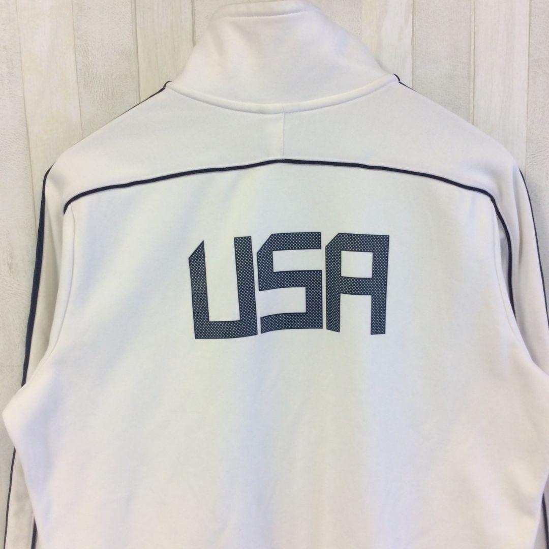 までの⊱ Nike トラックジャケット USA アメリカ Xt6QD-m16810107891 スウッシュ刺繍ロゴ ジャージ くださいま