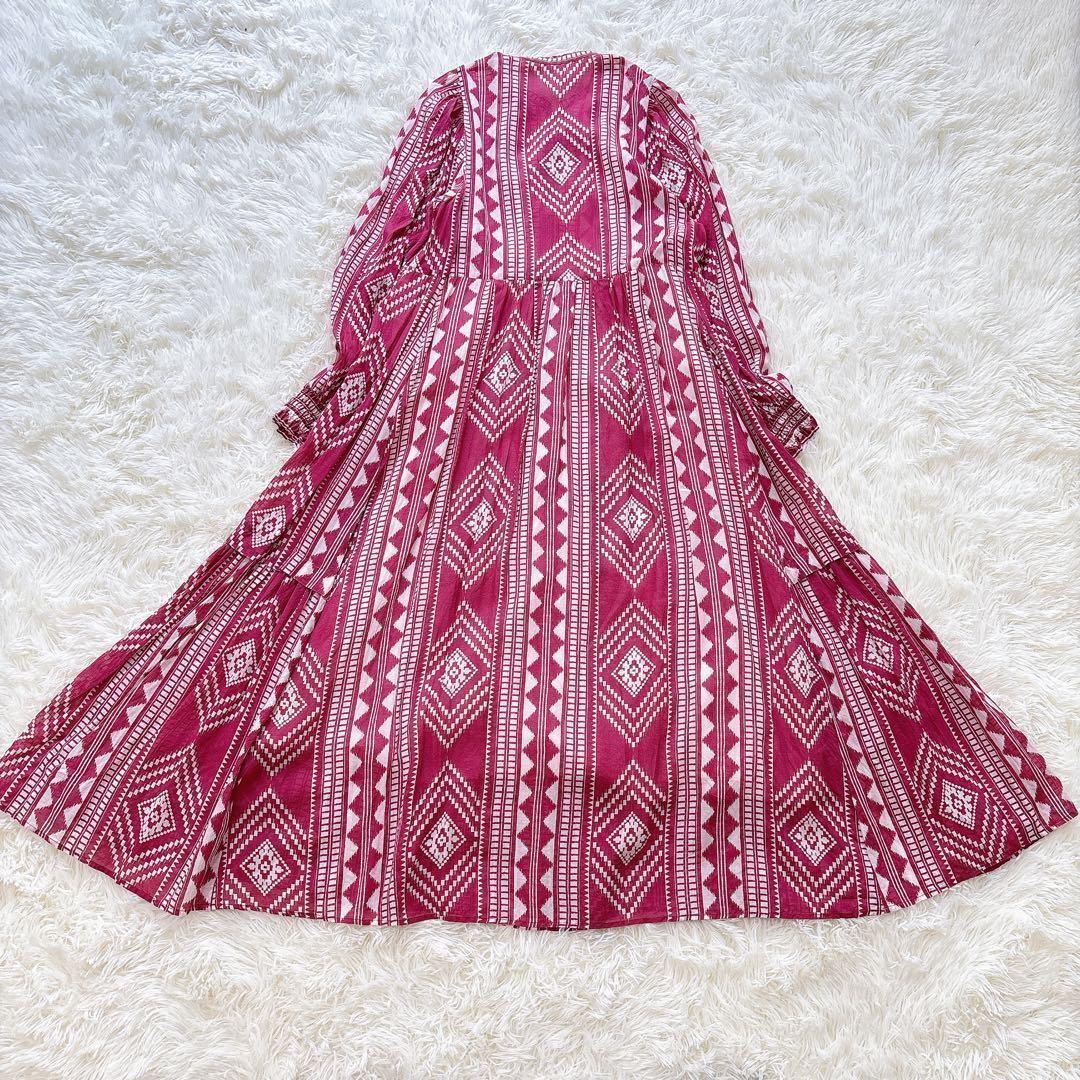極美品♡近年モデル　ジャーナルスタンダード　ロングワンピース オリエンタル柄