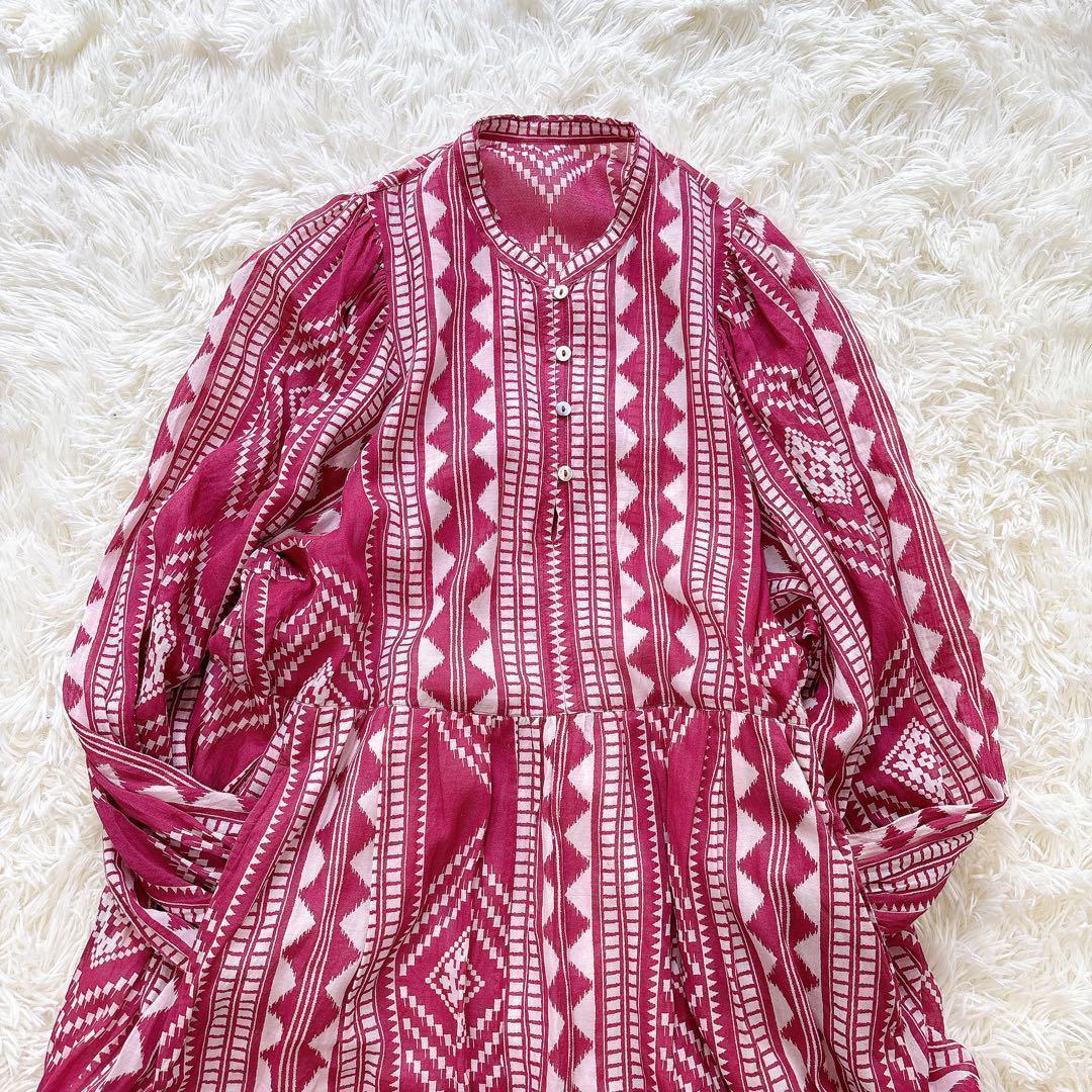 極美品♡近年モデル　ジャーナルスタンダード　ロングワンピース オリエンタル柄