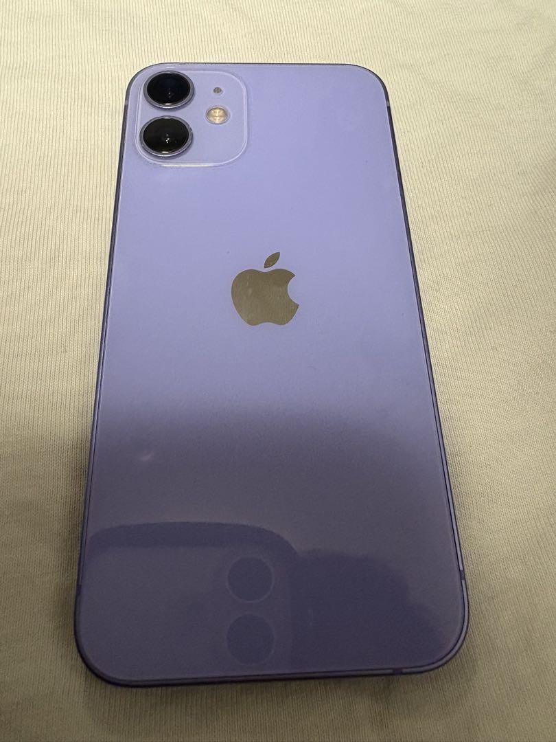 iphone12 mini 128GB 本体美品 simフリー パープル