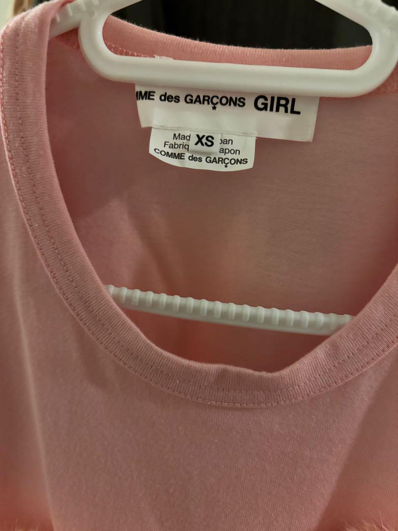COMME des GARÇONS GIRL ピンク Tシャツ XS