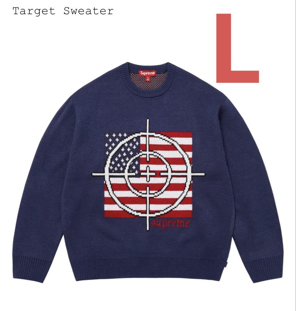 トップス supreme Target Sweater 25aw week1 navy L