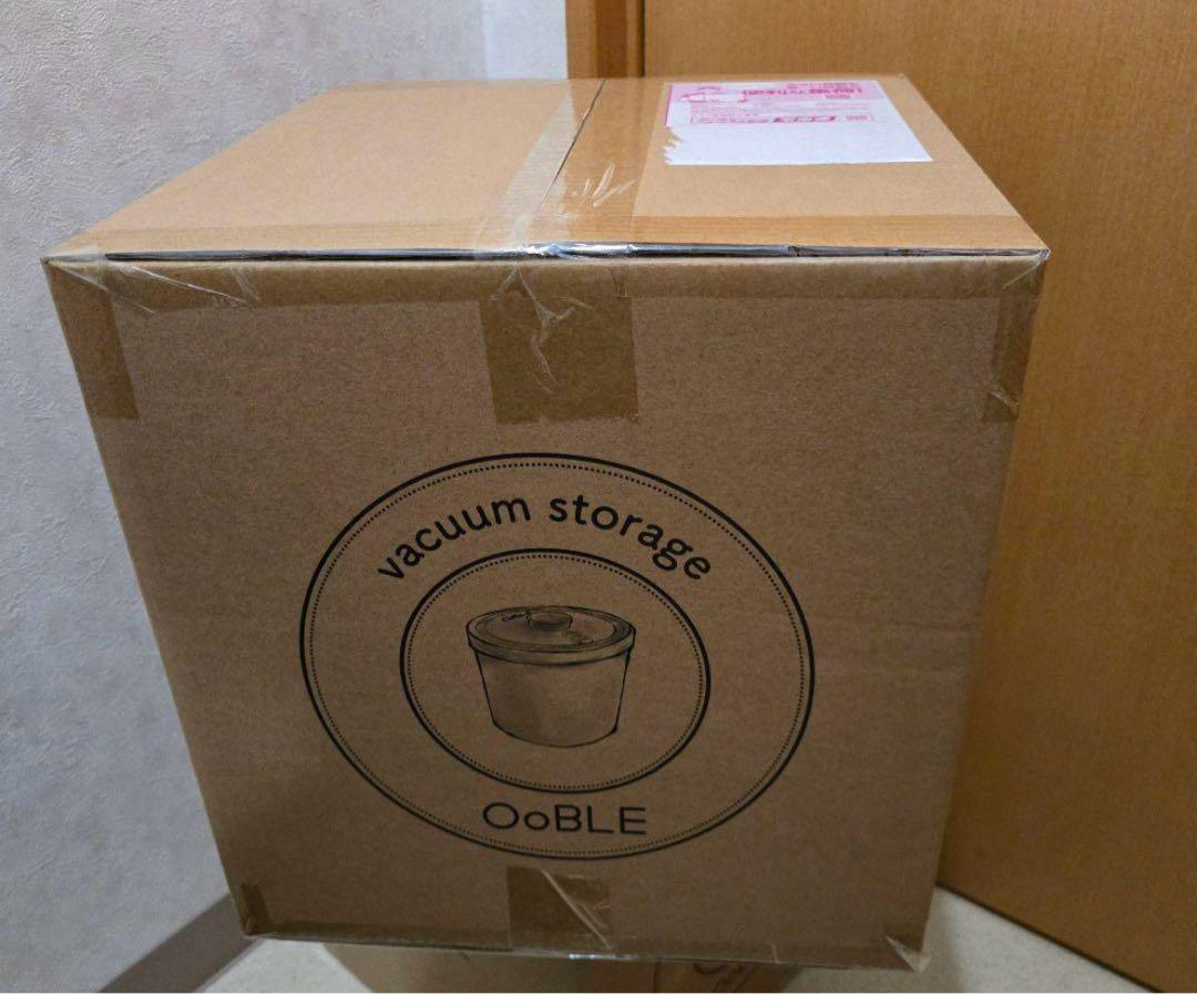 Amazon.co.jp: 未開封 10kg 13L OobLE 真空米びつ ノーマル