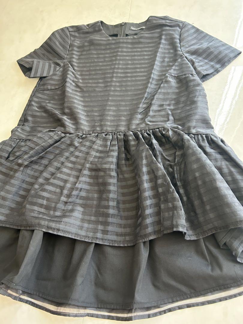 ⭐︎ツルバイマリコオイカワ　ボーダーブラウス⭐︎ 美品